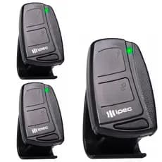 3x Controle de Portão Eletrônico e Alarme Tx Top 433 Mhz Original