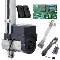 Kit Motor PPA Basculante Bv Levante Sp 1/4Hp 9 Seguntos Motor de Portão 2 Controles Trilho1,40mt