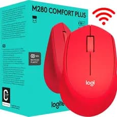 MOUSE SEM FIO LOGITECH M280 CONFORT PLUS ORIGINAL LOGITECH COM NOTA FISCAL E GARANTIA