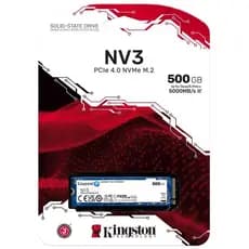 SSD Kingston 500GB M.2 NV3 NVMe PCIe 4.0 ORIGINAL KINGSTON COM NOTA FISCAL E GARANTIA