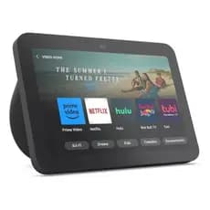 NOVA ALEXA AMAZON ECHO SHOW 8 TERCEIRA GERAÇÃO ORIGINAL AMAZON COM NOTA E GARANTIA BI VOLT PORTUGUES