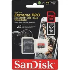 CARTAO DE MEMORIA MICRO SD SANDISK 256GB 4K EXTREME PRO NOVO LACRADO ORIGINAL NOTA FISCAL GARANTIA