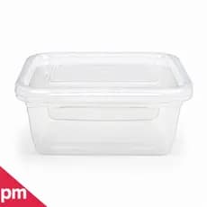 KIT Conjunto 6 ou 12 Marmita Potes 800ml com Travas Laterais BPA FREE  Organizadores de Alimentos para Congelador