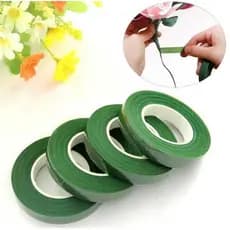 5 Fitas Floral Verde para Acabamento de Arranjos Artesanais Flores Artesanato Arte