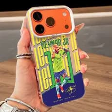 Capa Capinha Para iPhone 17 PRO PROMAX 16 11 12 13 14 15 xs XR com estampa de Neymar JR J01110