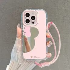 Capa Capinha Para iPhone 17 PRO PROMAX 16 11 12 13 14 15 xs XR com estampa de Minnie rosa T03710