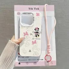 Capa Capinha Para iPhone 17 PRO PROMAX 16 11 12 13 14 15 xs XR com estampa de Minnie Mouse Y00062