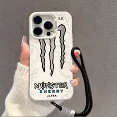 Capa Capinha Para iPhone 17 PRO PROMAX 16 11 12 13 14 15 xs XR com estampa de logo Monster Energy J00518