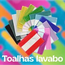 Toalha de Lavabo Personalizada – Nome, Logo ou Arte