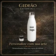 Garrafa personalizada de  Inox 700ml – Temperatura Sempre Ideal