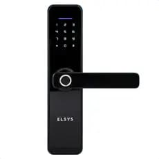 Fechadura Digital Elsys Wi-fi 4000 Preta Com Aplicativo e Biometria