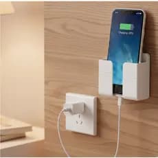 1x Suporte Multiuso De Parede Para Celular Controle Para Carregar Celular