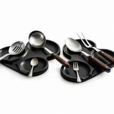 Kit com 2 Descanso de Talher Uninjet  - Preto