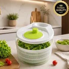 Centrífuga Secador de Salada 3L Secagem Rápida Sem Esforço Para Folhas e Hortaliças Manual