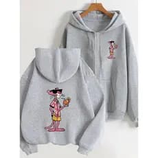 Moletom unissex zíper com capuz e bolso estampado ideal para todas as estacoes