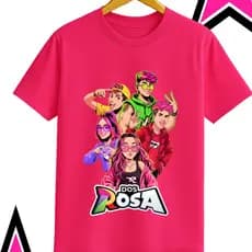 CAMISETA EMILY VICK OS ROSAS INFANTIL E ADULTO