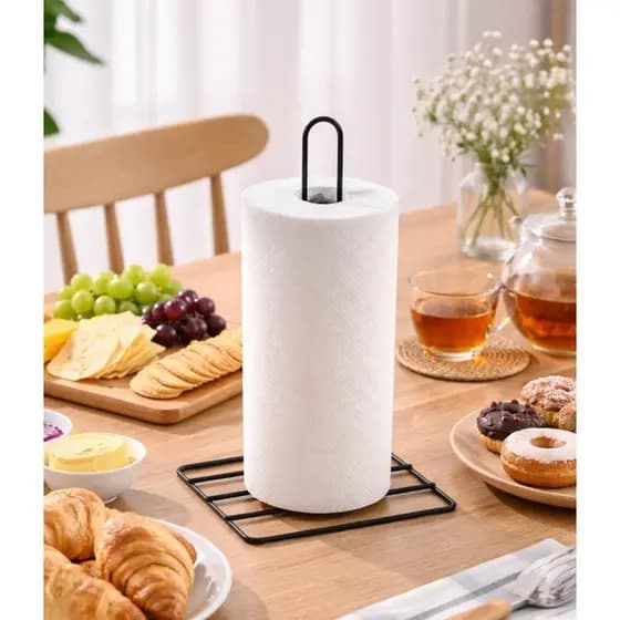 Suporte Vertical de Mesa para Papel Toalha - Cozinha, Utensílios de Cozinha