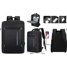 Mochila Masculina Grande Capacidade Para Notebook15.6" - Viagem, Escolar,Executiva,Casual