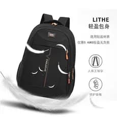 Mochila masculina reforçada para laptop executivo, mochila grande à prova d'água para homens