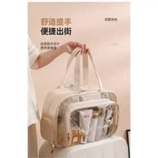 Bolsa de Natação Impermeável Transparente em PVC - Bolsa de Mão e Ombro para Viagem
