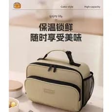 Lancheira Térmica  Isolada Com Vários Bolsos E Design Isolado , À Prova D'água