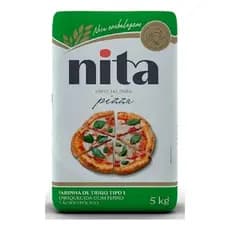 Farinha de Trigo Nita Para Pizza Pacote com 5kg