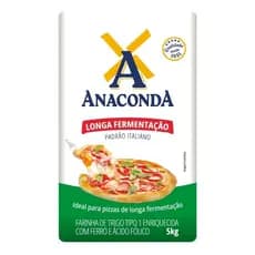 Farinha Anaconda Pizza Longa Fermentação 5 Kg