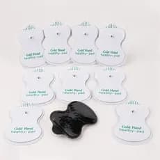 Eletrodo Adesivo Massagem Fisioterapia Tens Fes 10 kit Unidades silicone gel Autolante  universal