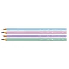 EcoLápis Grafite Triangular Pastel - Kit com 4 lápis