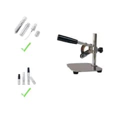 Máquina multifuncional para selagem de frascos de perfume, utilizada para selar tampas de plástico e alumínio, combinand