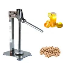 Espremedor manual de limão e frutas em aço inoxidável 304, espremedor tipo alavanca, adequado para uso doméstico e barra