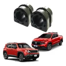Kit Bucha Estabilizadora Dianteira Toro Renegade Flex 20mm