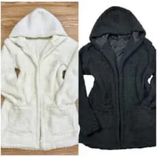 casaco ted femenino inverno sem ziper