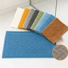 Kit 3 Toalha Tapete De Piso Banheiro 100% Algodão Felpudo Alta Absorção Hotel 40x75cm
