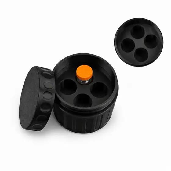 Estojo Organizador Porta Ampolas Peptídeos Tirze 3ml Case Caixa para Vacinas e Injeções com Tampa