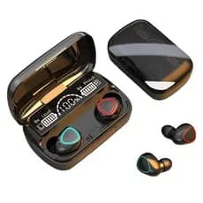 Fone De Ouvido Sem Fio M10 TWS Bluetooth 5.1 display Led Touch  22 horas de uso