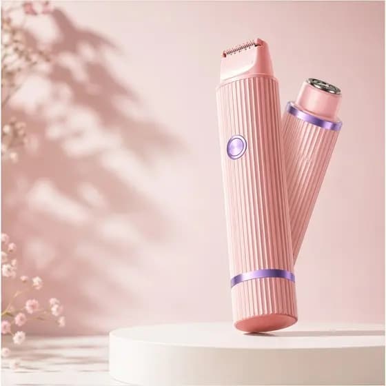 Mini Depilador Elétrico Feminino Portátil Recarregável Removedor de Pelos