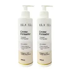 ✨ Kit 2x Creme Firmador Ela&Ela – Mais Firmeza e Elasticidade! Diga Adeus à Flacidez!!
