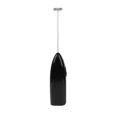 Mini Mixer para Bebidas em Inox e Plastico Preto
