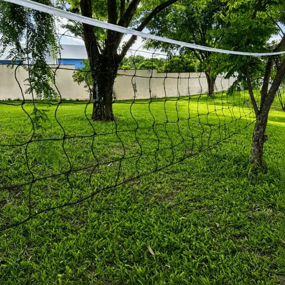 Rede Recreação Vôlei Futevôlei 1 Faixa Superior Quadra Campo Praia Piscina Quintal Lazer