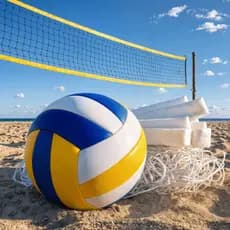 Kit Volei Lazer Completo Bola Volei +  Rede + Mochila Voleibol Biribol Quadra Campo Praia Piscina