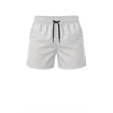 short masculino moda Praia Treino Corrida  Academia Mauricinho  Perfeito para Varias ocasiões Branco que cai bem