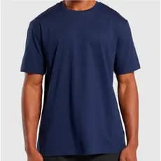 camisa masculina algodão Azul Marinh- Não Desbota - Não Cria Bolinha Azul camisa masculina perfeita pra você