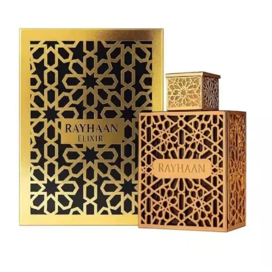 Perfume Árabe Importado Rayhaan Elixir Original Unissex EAU De Parfum Edp 100mL