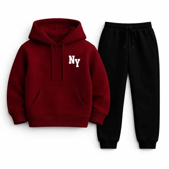 Kit Conjunto Moletom Masculino Estampado Casaco Masculino  Blusa de Frio Flanelada Conjunto Infantil