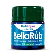BellaRub Pomada Mentol Unguento 40g mentolada, sensação refrescante, Sensação de frescor BellaPhytus