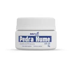 Pedra Hume Pó 100% Pura 30g Fecha os poros adstringente - BellaPhytus
