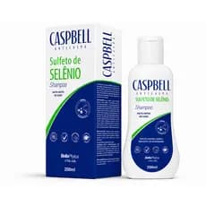 Shampoo Anti Caspa Sulfeto de Selênio 200ml Caspbell Reduz Oleosidade - BellaPhytus