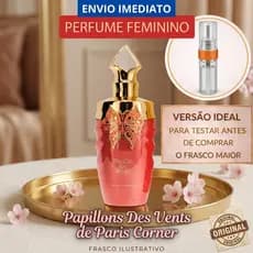 Perfume feminino Papillon des Vents Paris Corner FEMININO ELEGANTE MODERNO DOCE ENCANTADOR