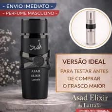 Perfume masculino Asad Elixir - Marca: Lattafa - 100% original